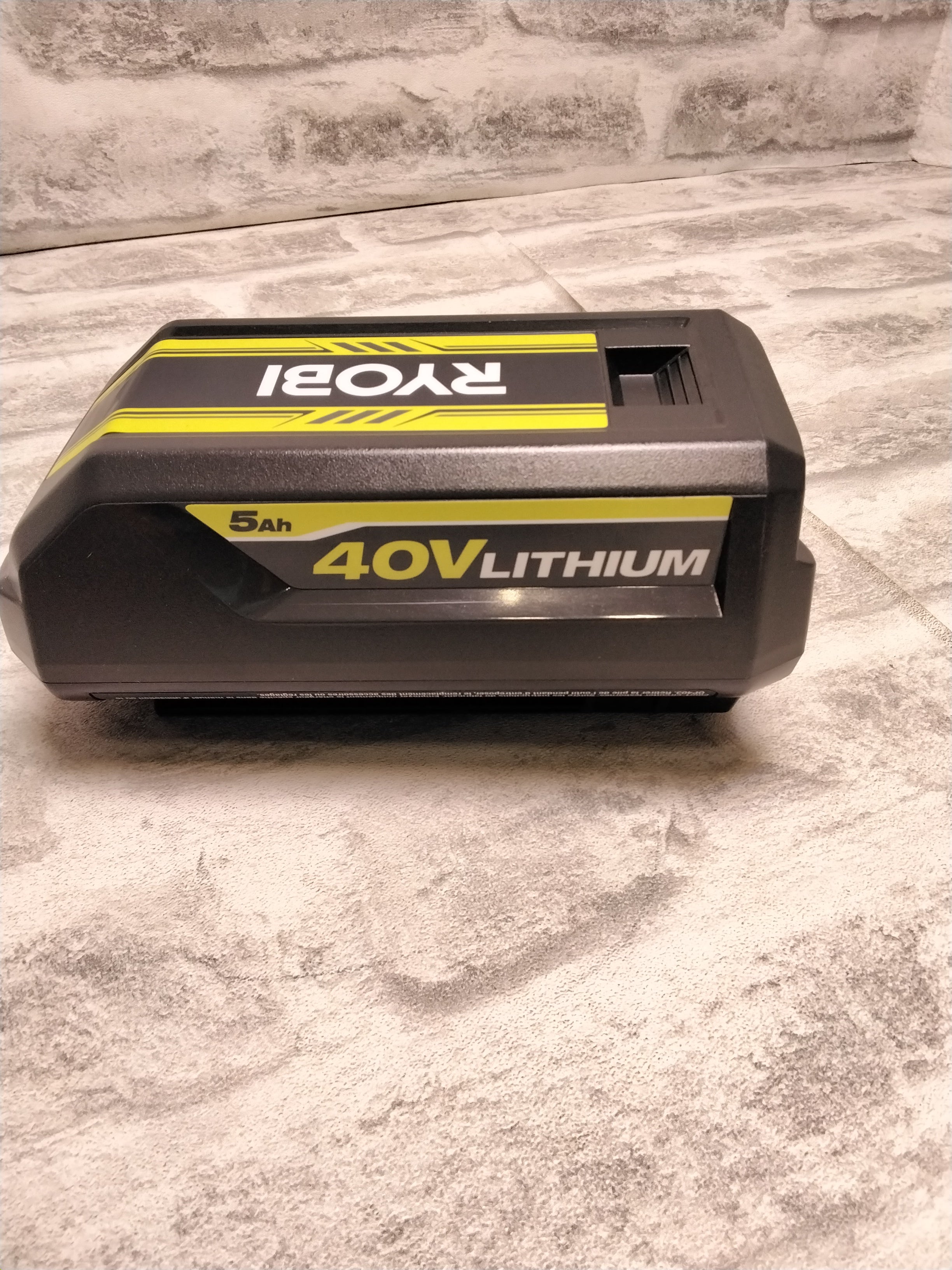 Ryobi OP40504VNM 40-Volt Lithium-Ion 5 Ah High Capacity Battery (7668561871086)